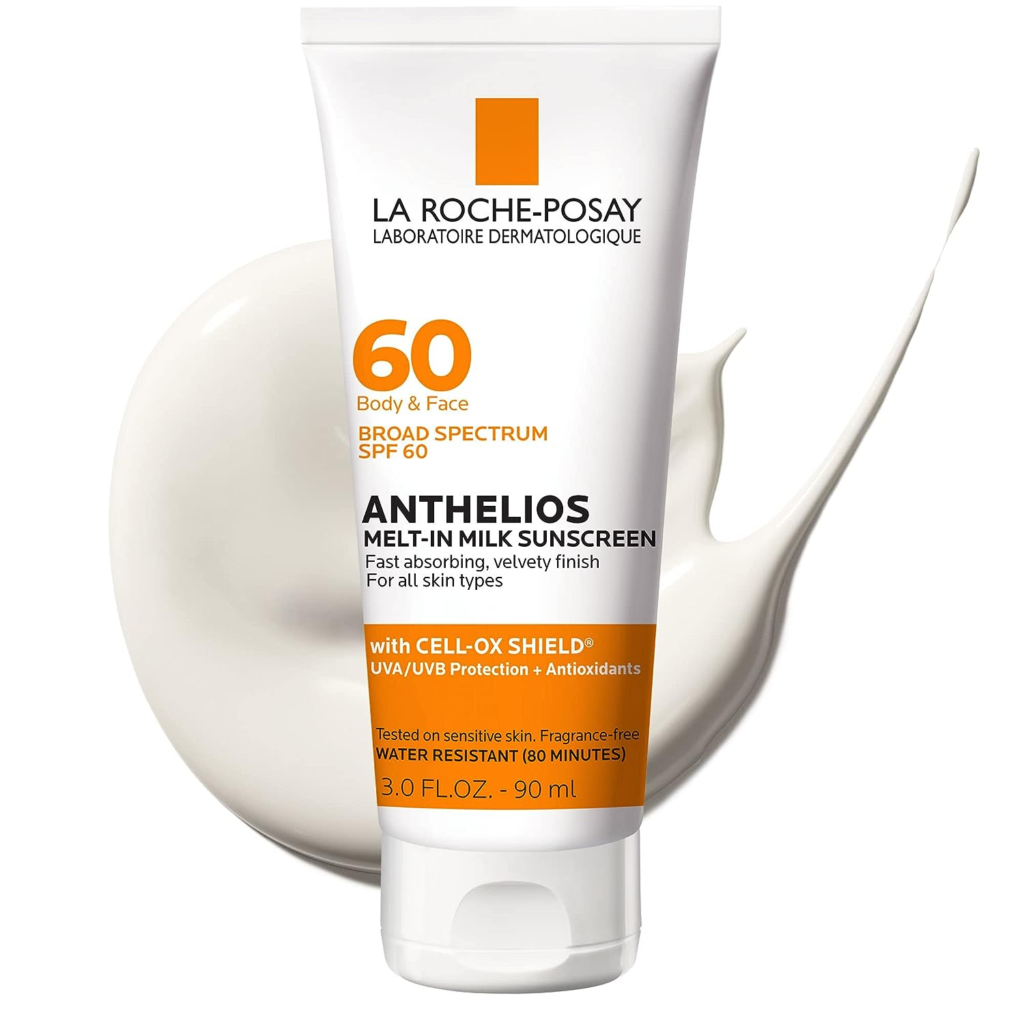 La Roche-Posay Anthelios Melt in milk sunscreen for darker skin tones