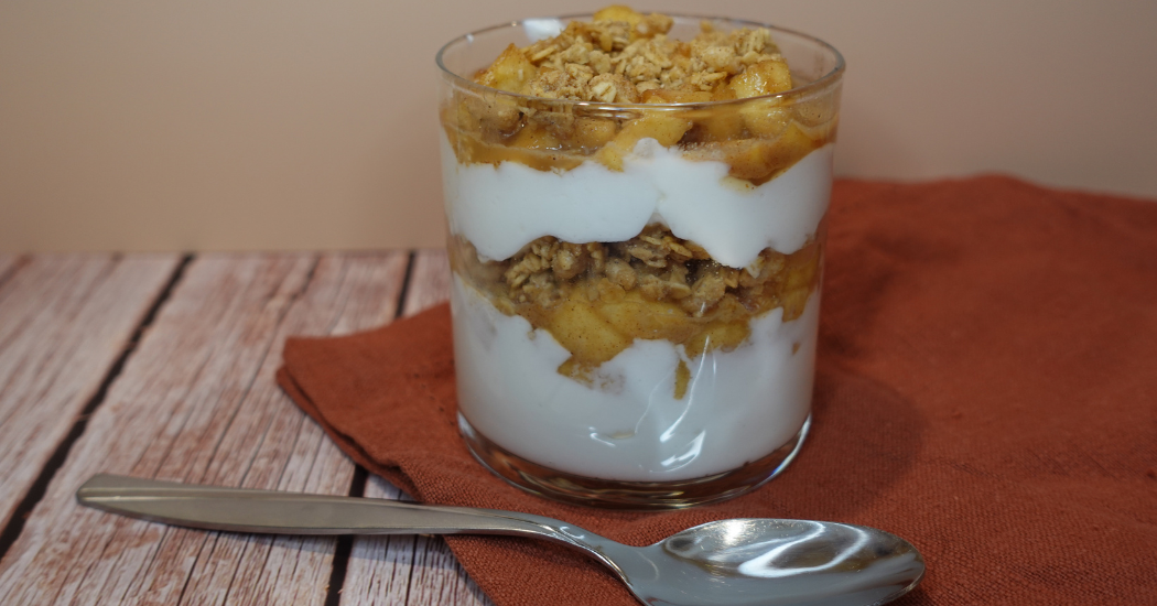 Cinnamon Apple Yogurt Parfait Recipe